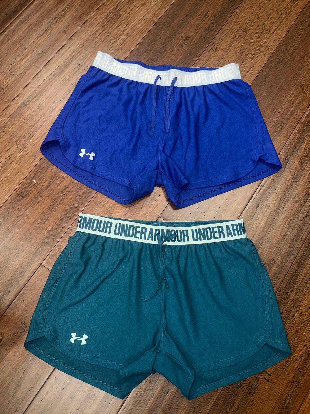 Under Armour Women's Play Up Athletic Shorts LOT of 2 Size S Small